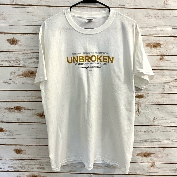 Cinemark Official Unbroken Movie Tee Shirt - Picture 1 of 3